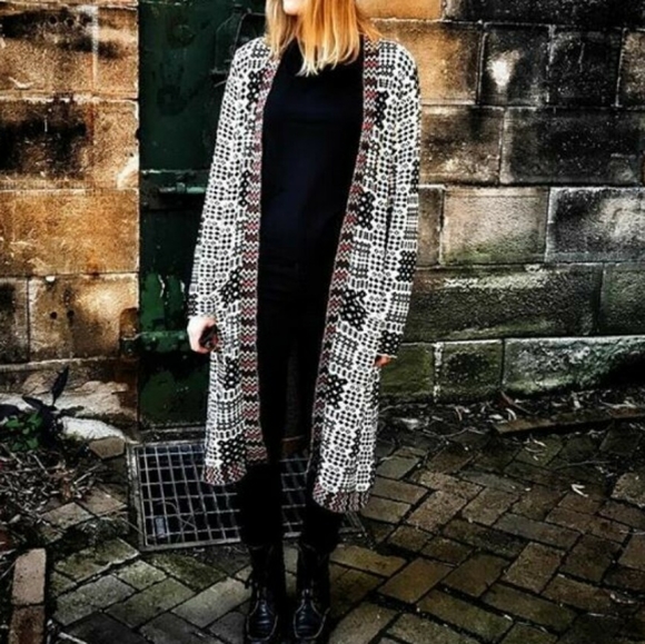 TIGERLILY Corinth Longline Cardi Cardigan RRP$299 - Picture 7 of 16